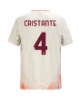 AS Roma Bryan Cristante #4 Vieraspaita 2024-25 Lyhythihainen